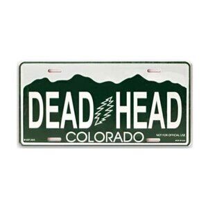 Grateful Dead - Colorado Deadhead Novelty Automobile License Plate